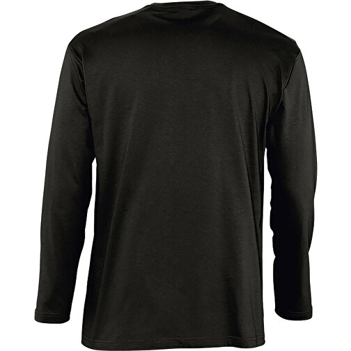 T-Shirt - Monarch , Sol´s, tiefschwarz, Baumwolle, L, 73,50cm x 56,00cm (Länge x Breite), Bild 2