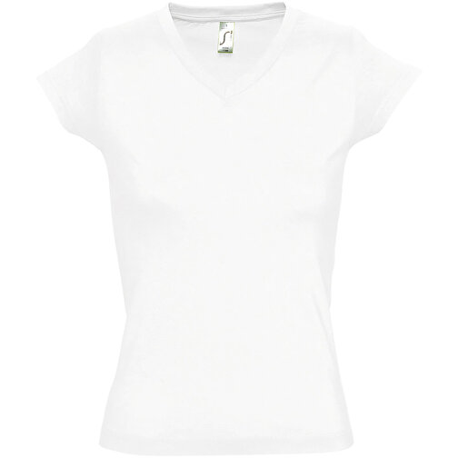T-Shirt - Moon , Sol´s, weiß, Baumwolle, L, 64,00cm x 47,00cm (Länge x Breite), Bild 1