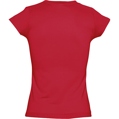T-Shirt - Moon , Sol´s, rot, Baumwolle, M, 62,00cm x 44,00cm (Länge x Breite), Bild 2