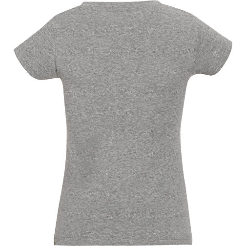 T-Shirt - Moon , Sol´s, graue melange, Baumwolle, S, 60,00cm x 41,00cm (Länge x Breite), Bild 2