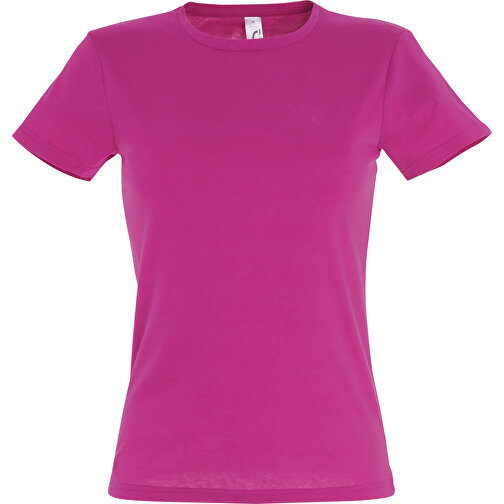 T-Shirt - Miss , Sol´s, fuchsia, Baumwolle, S, 58,00cm x 40,00cm (Länge x Breite), Bild 1
