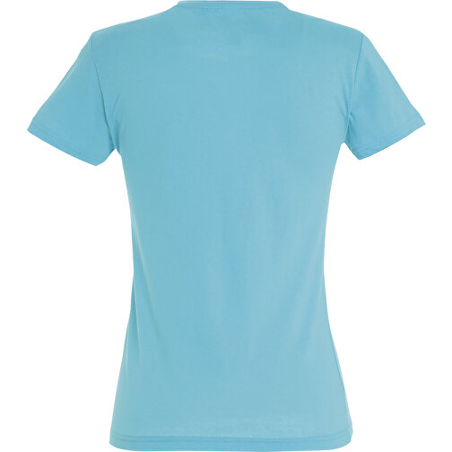 T-Shirt - Miss , Sol´s, atoll blau, Baumwolle, L, 62,00cm x 46,00cm (Länge x Breite), Bild 2