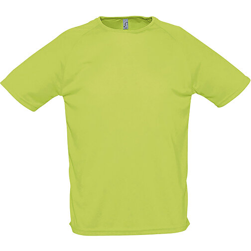 T-Shirt - Sporty , Sol´s, apfelgrün, Polyester, L, 74,00cm x 56,00cm (Länge x Breite), Bild 1