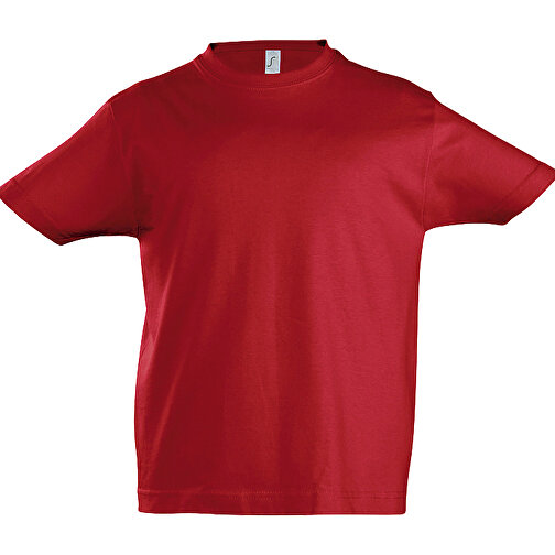 T-Shirt - Imperial Kids , Sol´s, rot, Baumwolle, L, 96,00cm x 104,00cm (Länge x Breite), Bild 1