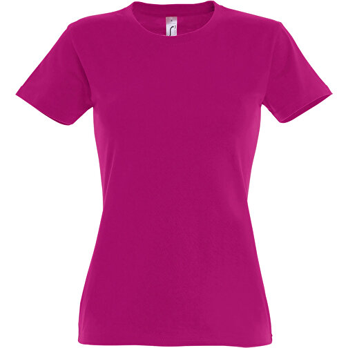 T-Shirt - Imperial Women , Sol´s, fuchsia, Baumwolle, S, 61,00cm x 41,00cm (Länge x Breite), Bild 1