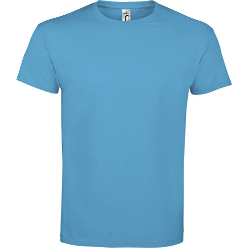 T-Shirt - Imperial , Sol´s, aqua, Baumwolle, XL, 76,00cm x 59,00cm (Länge x Breite), Bild 1