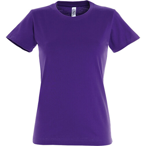 T-Shirt - Imperial Women , Sol´s, dunkellila, Baumwolle, S, 61,00cm x 41,00cm (Länge x Breite), Bild 1