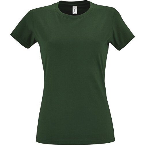 T-Shirt - Imperial Women , Sol´s, flaschen-grün, Baumwolle, S, 61,00cm x 41,00cm (Länge x Breite), Bild 1