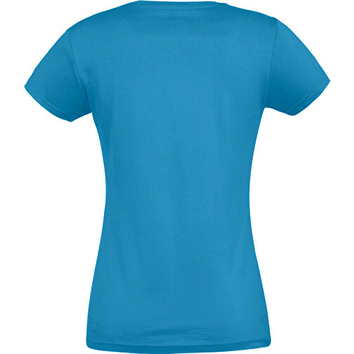 T-Shirt - Imperial Women , Sol´s, aqua, Baumwolle, XL, 67,00cm x 50,00cm (Länge x Breite), Bild 3
