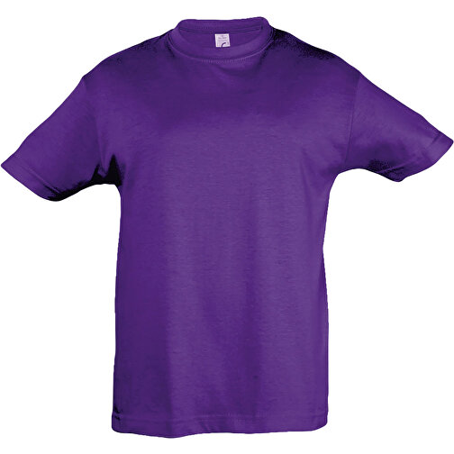 T-Shirt - Regent Kids , Sol´s, dunkellila, Baumwolle, XL, 106,00cm x 116,00cm (Länge x Breite), Bild 1