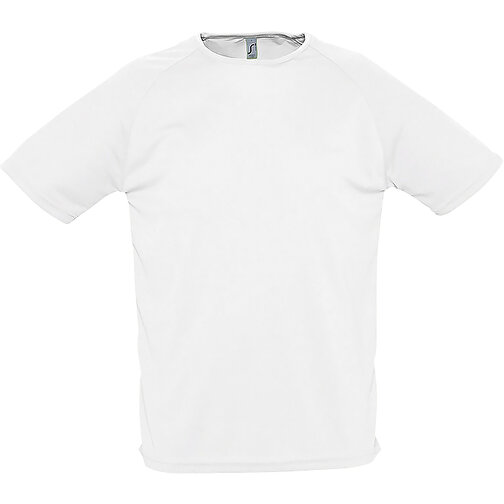 T-Shirt - Sporty , Sol´s, weiss, Polyester, XXS, 66,00cm x 44,00cm (Länge x Breite), Bild 1
