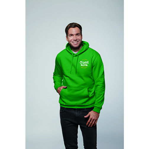 Sweatshirt - Snake , Sol´s, weiß, Mischgewebe Polyester/Baumwolle, XS, 66,00cm x 48,00cm (Länge x Breite), Bild 4