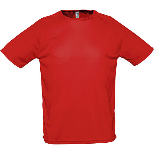 T-Shirt - Sporty , Sol´s, rot, Polyester, XL, 76,00cm x 59,00cm (Länge x Breite), Bild 1
