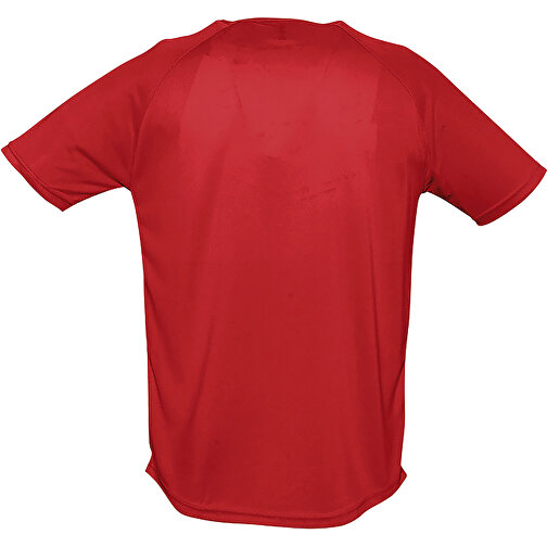 T-Shirt - Sporty , Sol´s, rot, Polyester, M, 72,00cm x 53,00cm (Länge x Breite), Bild 2