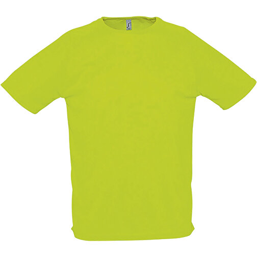 T-Shirt - Sporty , Sol´s, neon-grün, Polyester, S, 70,00cm x 50,00cm (Länge x Breite), Bild 1