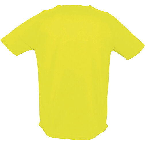 T-Shirt - Sporty , Sol´s, neon-gelb, Polyester, XL, 76,00cm x 59,00cm (Länge x Breite), Bild 2