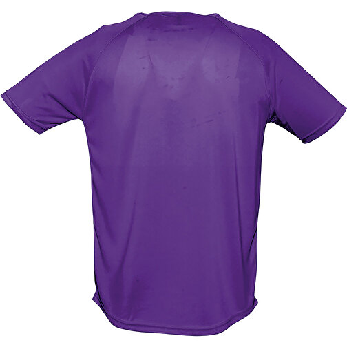 T-Shirt - Sporty , Sol´s, dunkellila, Polyester, XL, 76,00cm x 59,00cm (Länge x Breite), Bild 2