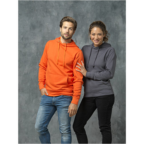 Charon Damen Kapuzenpullover , orange, Strick 50% Baumwolle, 50% Polyester, 240 g/m2, XXL, , Bild 7