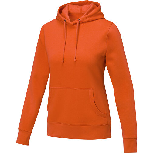 Charon Damen Kapuzenpullover , orange, Strick 50% Baumwolle, 50% Polyester, 240 g/m2, XL, , Bild 1