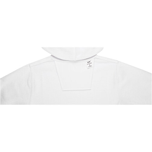 Charon Damen Kapuzenpullover , weiß, Strick 50% Baumwolle, 50% Polyester, 240 g/m2, 4XL, , Bild 5