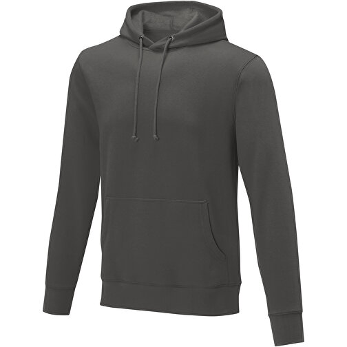 Charon Herren Kapuzenpullover , storm grey, Strick 50% Baumwolle, 50% Polyester, 240 g/m2, M, , Bild 1