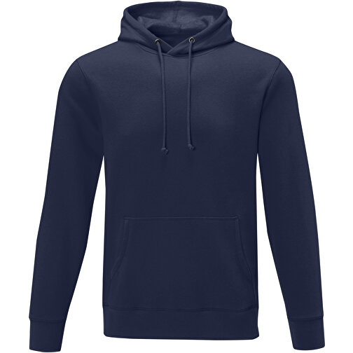 Charon Herren Kapuzenpullover , navy, Strick 50% Baumwolle, 50% Polyester, 240 g/m2, 2XL, , Bild 3