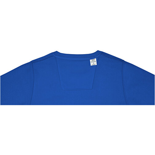 Zenon Damenpullover Mit Rundhalsausschnitt , blau, Strick 50% Baumwolle, 50% Polyester, 240 g/m2, S, , Bild 5
