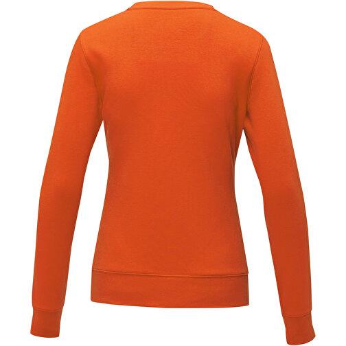Zenon Damenpullover Mit Rundhalsausschnitt , orange, Strick 50% Baumwolle, 50% Polyester, 240 g/m2, XL, , Bild 4