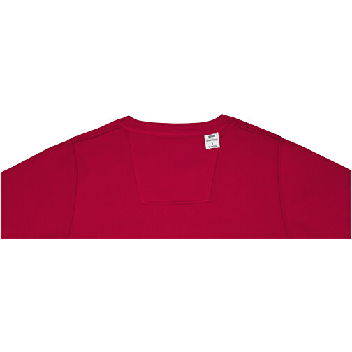 Zenon Damenpullover Mit Rundhalsausschnitt , rot, Strick 50% Baumwolle, 50% Polyester, 240 g/m2, M, , Bild 5