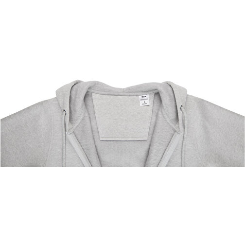 Theron Damen Kapuzenpullover Mit Reißverschluss , heather grau, Strick 50% Baumwolle, 50% Polyester, 240 g/m2, 2XL, , Bild 5