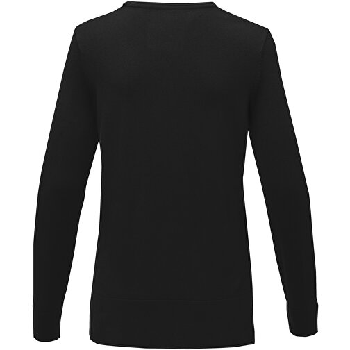 Merrit Pullover Mit Rundhalsausschnitt Für Damen , schwarz, Flachgestrickt 80% Viskose, 20% Nylon, 12 gauge, XL, , Bild 4