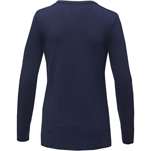 Stanton Pullover Mit V-Ausschnitt Für Damen , navy, Flachgestrickt 80% Viskose, 20% Nylon, 12 gauge, XS, , Bild 4