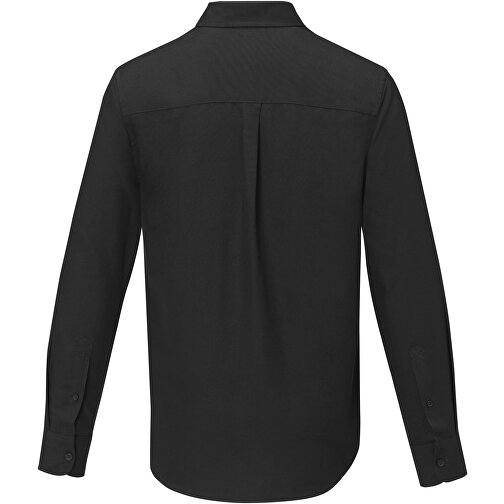 Pollux Herrenhemd Mit Langen Ärmeln , schwarz, Oxford-Gewebe 55% Baumwolle, 45% Polyester, 130 g/m2, 5XL, , Bild 4