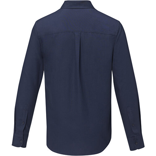 Pollux Herrenhemd Mit Langen Ärmeln , navy, Oxford-Gewebe 55% Baumwolle, 45% Polyester, 130 g/m2, S, , Bild 4