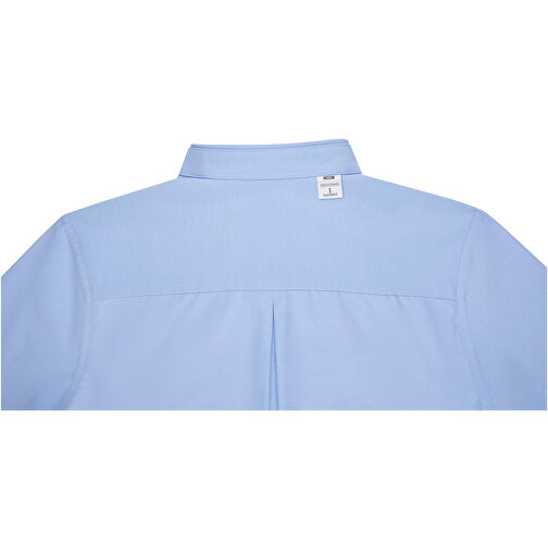 Pollux Herrenhemd Mit Langen Ärmeln , hellblau, Oxford-Gewebe 55% Baumwolle, 45% Polyester, 130 g/m2, M, , Bild 5