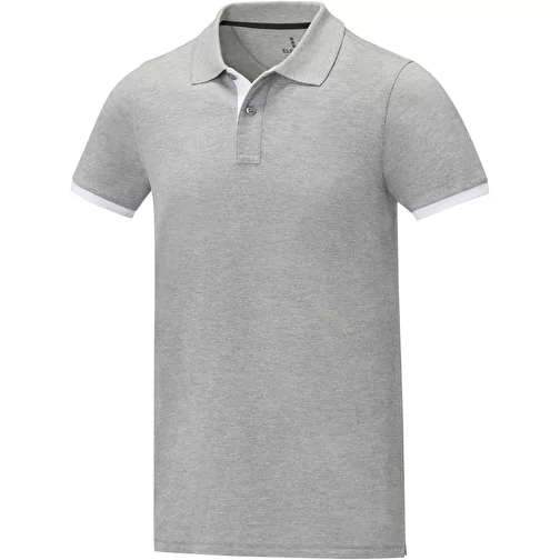 Polo Morgan manches courtes deux tons homme, Image 1