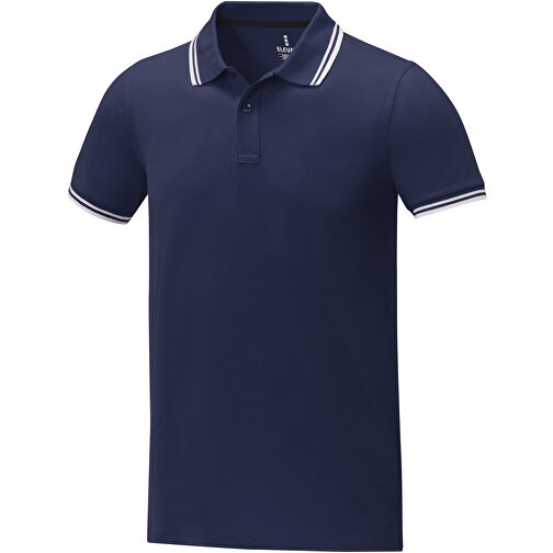 Polo tipping Amarago manches courtes homme, Image 1