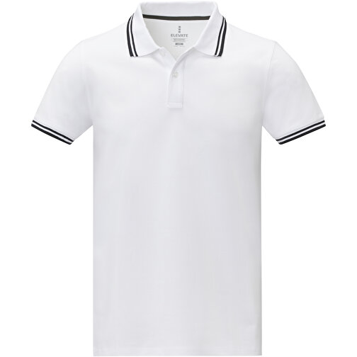 Polo de manga corta con ribete para hombre 'Amarago', Imagen 3