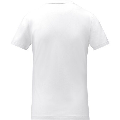 Somoto T-Shirt Mit V-Ausschnitt Für Damen , Green Concept, weiß, Single jersey Strick 100% Baumwolle, 160 g/m2, XL, , Bild 4