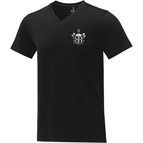 T-shirt Somoto manches courtes col V homme, Image 2
