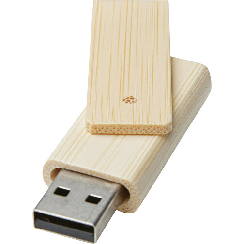 Rotate 4 GB Bambus USB-Stick , beige MB , 4 GB , Bambusholz MB , 6,00cm x 1,30cm x 1,90cm (Länge x Höhe x Breite), Bild 1