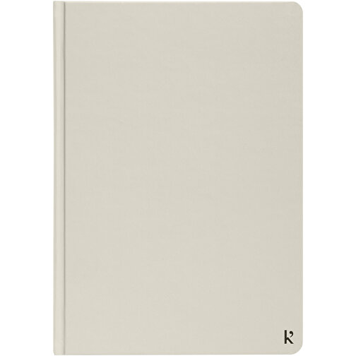 Karst® A5 Hardcover Notizbuch , beige, Steinpapier, 21,00cm x 1,65cm x 14,80cm (Länge x Höhe x Breite), Bild 3