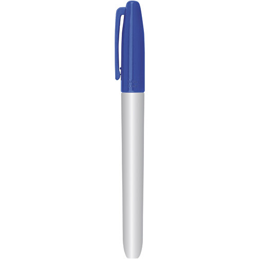 Sharpie® Textmarker , blau / weiss, ABS Kunststoff, 13,40cm (Länge), Bild 1