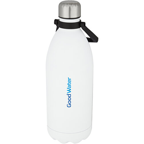 Cove 1,5 L Vakuum-Isolierflasche , weiß, Edelstahl, PP Kunststoff, Silikon Kunststoff, 33,30cm (Höhe), Bild 2