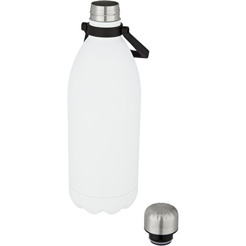 Cove 1,5 L Vakuum-Isolierflasche , weiss, Edelstahl, PP Kunststoff, Silikon Kunststoff, 33,30cm (Höhe), Bild 4