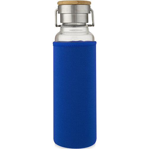 Thor 660 Ml Glasflasche Mit Neoprenhülle , Green Concept, blau, Borosilikatglas, PP Kunststoff, Bambusholz, 26,20cm (Höhe), Bild 5