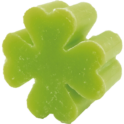 Ein Kleiner Seifentraum Glück , grün, Papier, Seife, 5,00cm x 1,90cm x 5,00cm (Länge x Höhe x Breite), Bild 1