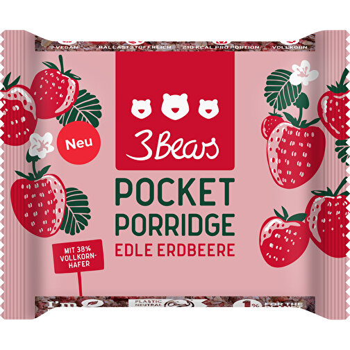 3Bears Pocket Porridge , Karton, 8,20cm x 1,30cm x 11,00cm (Länge x Höhe x Breite), Bild 2