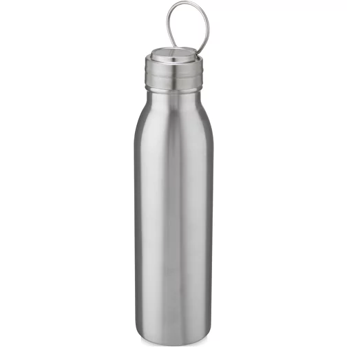 Bouteille de sport Harper 700 ml en acier inoxydable avec boucle métallique, Image 6
