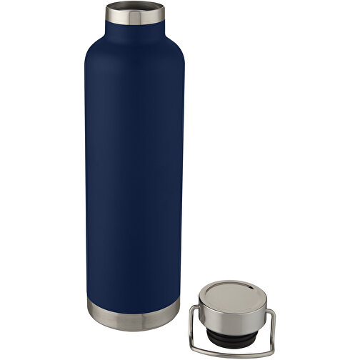 Thor 1 L Kupfer-Vakuum Isoliersportflasche , dunkelblau, Edelstahl, PP Kunststoff, Silikon Kunststoff, 28,90cm (Höhe), Bild 5